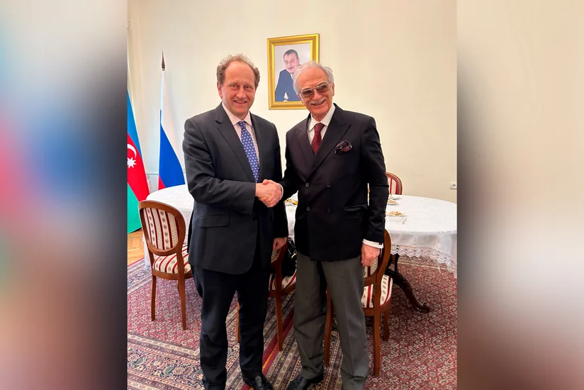 Almaniya səfiri Azərbaycan-Ermənistan münasibətlərinin nizamlanması barədə məlumatlandırılıb