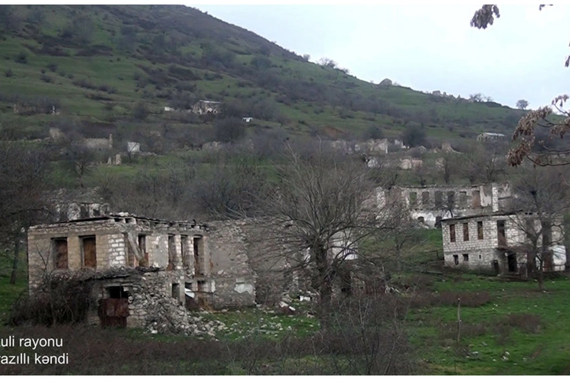 Füzulinin Gorazıllı kəndindən görüntülər