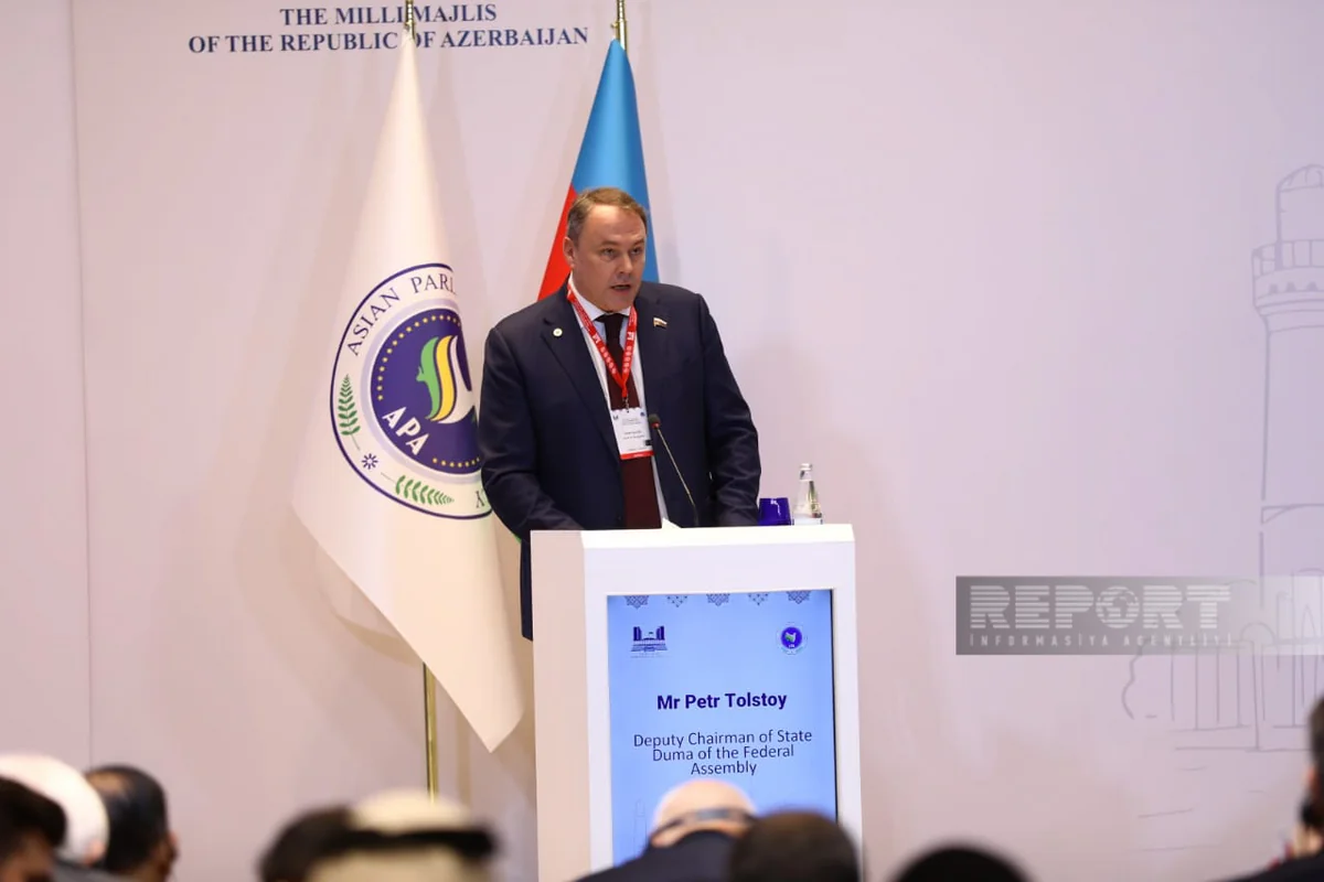 Petr Tolstoy: APA to continue its effective activities under Azerbaijan's chairmanship