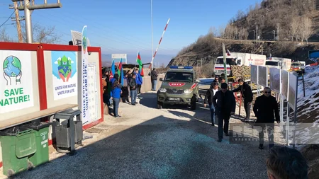 Bu gün Xankəndi-Laçın yolunda Rusiya sülhməramlılarının 54 avtomobili keçib - VİDEO - YENİLƏNİB-11