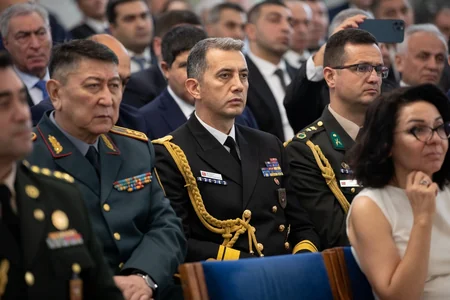 Moskvada 8 Noyabr - Zəfər Günü münasibətilə təntənəli qəbul keçirilib