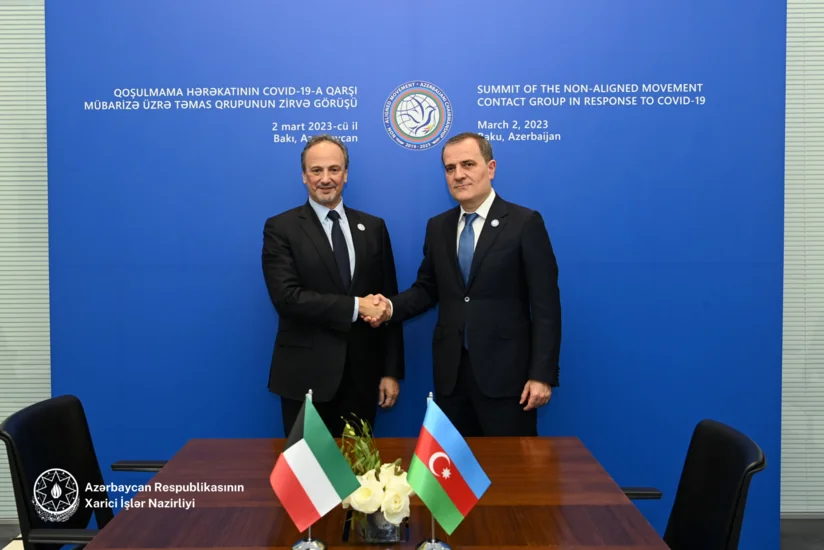 Прошла встреча глав МИД Азербайджана и Кувейта