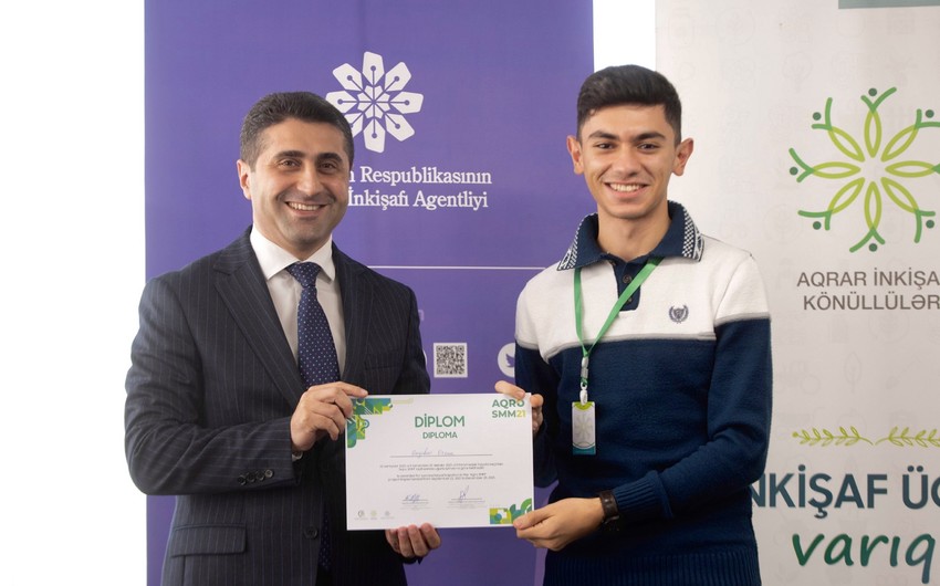 Aqro SMM layihəsinin bağlanış mərasimi keçirilib