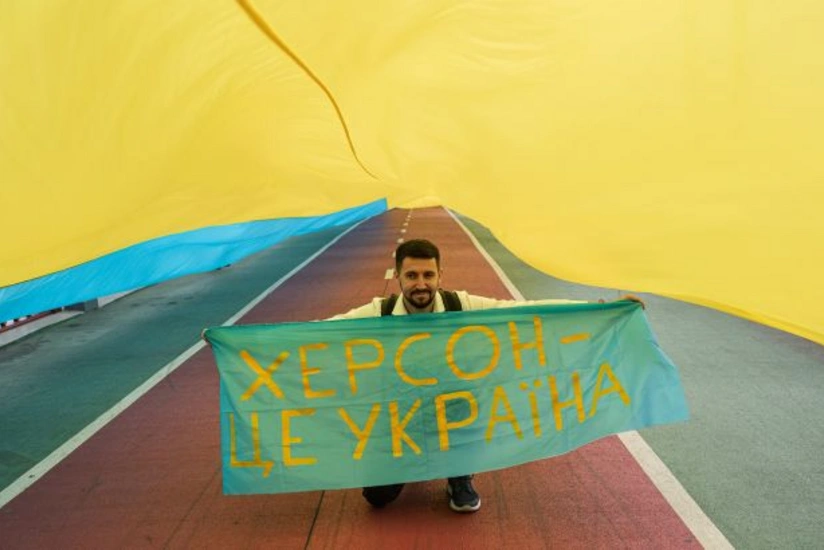 ГУР Минобороны: Херсон возвращается под контроль Украины, в город заходят ВСУ