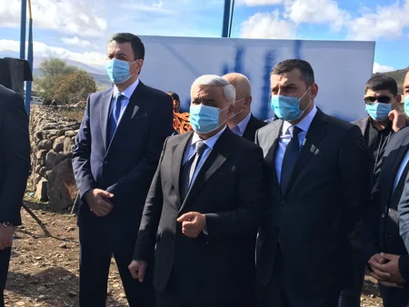 SOCAR Gürcüstanda daha bir kəndin qazlaşdırılmasını başa çatdırdı