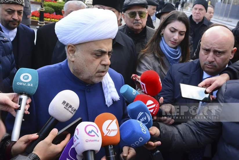 Allahşükür Paşazadə: Azad olunmuş ərazilərdə yeni məscidlər tikilir, kilsələr təmir olunur