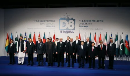 Istanbul hosts D-8 Summit with participation of Ilham Aliyev and Erdoğan - PHOTO