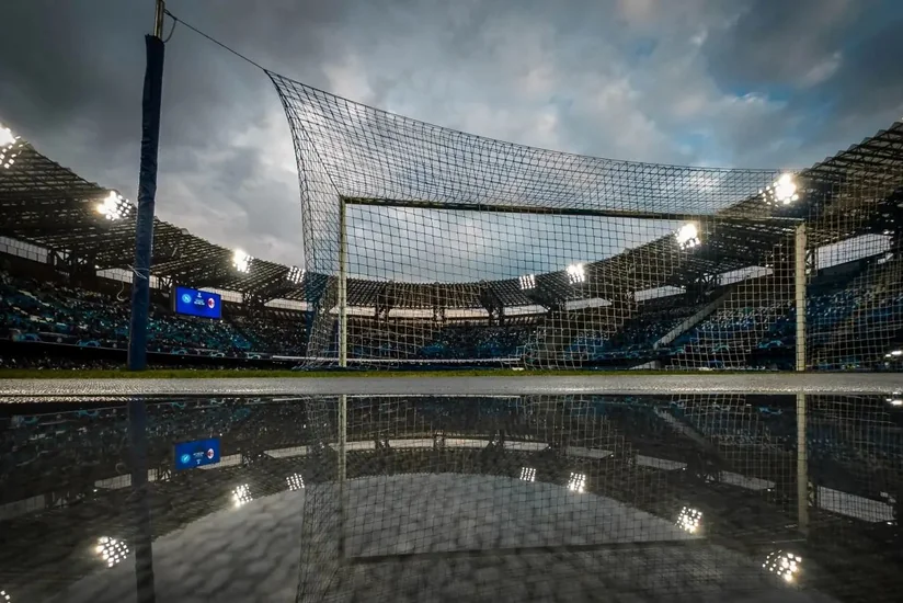 Napoli - Milan oyunundan sonra stadionun dayanacağında meyit aşkarlanıb