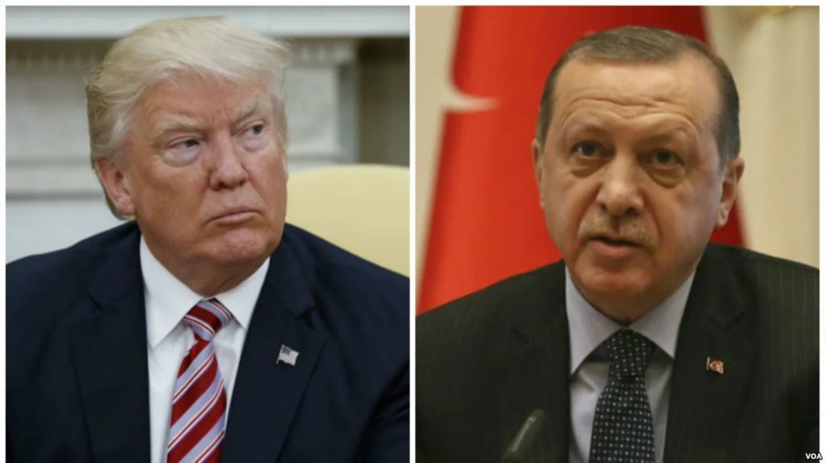 Эрдоган и Трамп провели телефонные переговоры