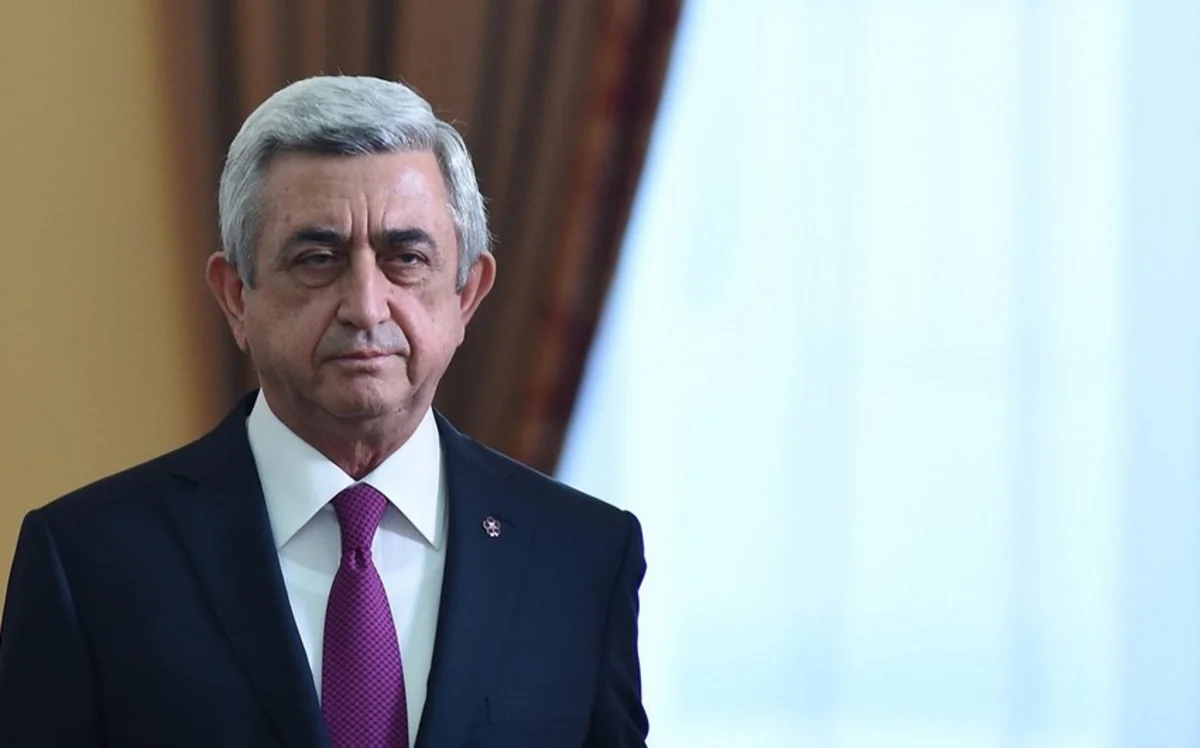 Ermənistanın keçmiş prezidentinə qarşı cinayət işi məhkəməyə verilib