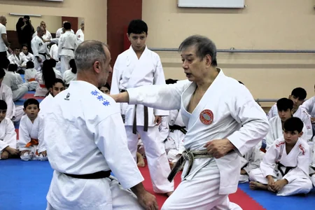 Məşhur karate ustasının rəhbərliyi ilə Bakıda seminar keçirilib