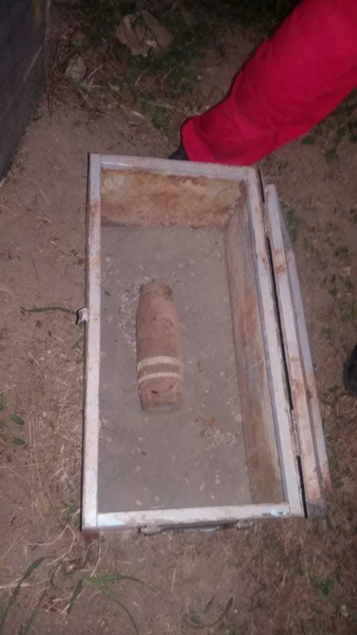 Şəmkirdə top mərmisi aşkar olunub