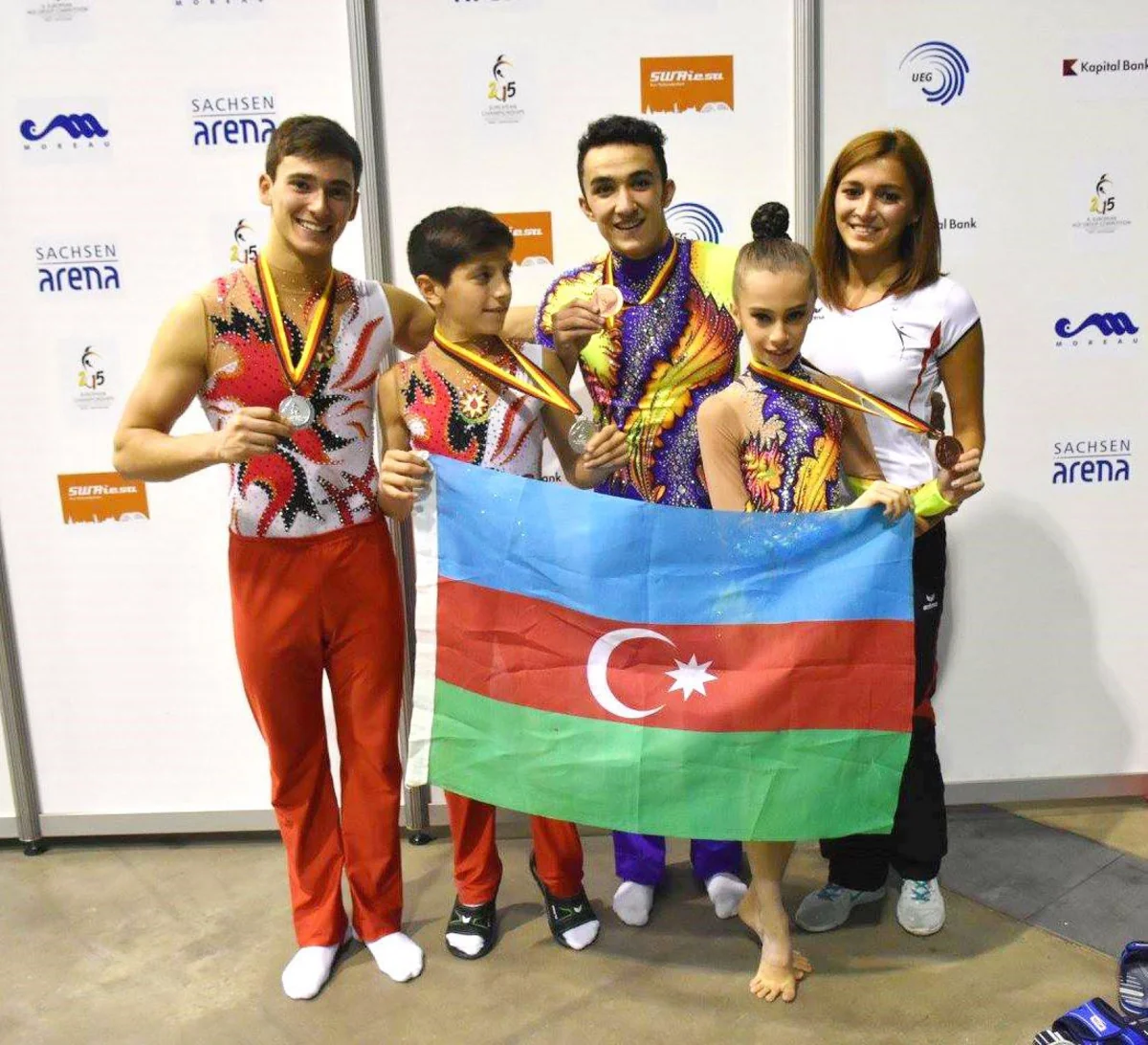 ​Azərbaycan gimnastları Avropa çempionatında gümüş və bürünc medal qazanıb