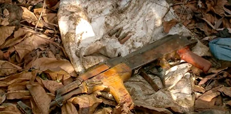 Qazax sakinindən narkotik və silah götürüldü