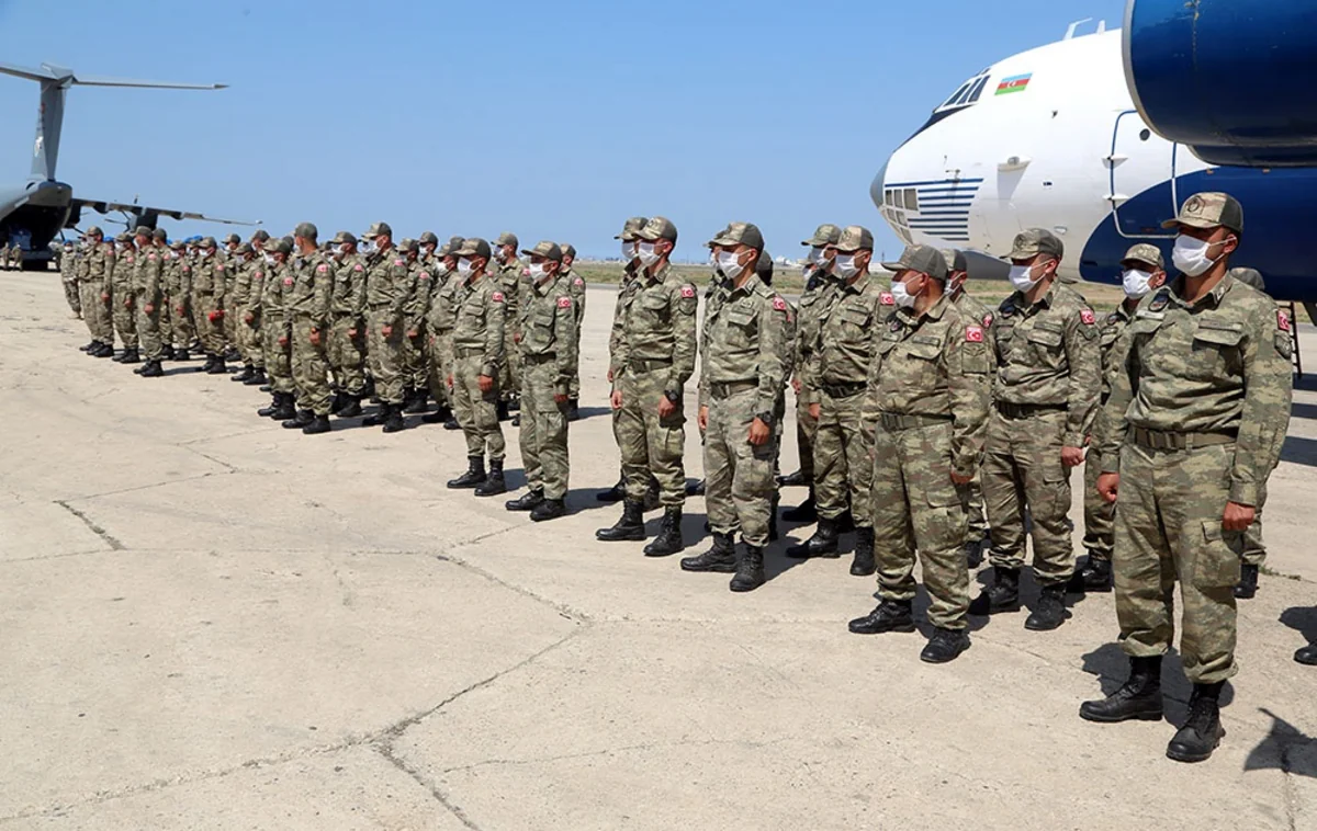 Turkish Forces arrive in Baku for joint military exercises