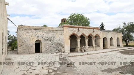 Ağdamda ermənilərin məhv etdiyi mədəni irs obyektləri - VİDEOREPORTAJ
