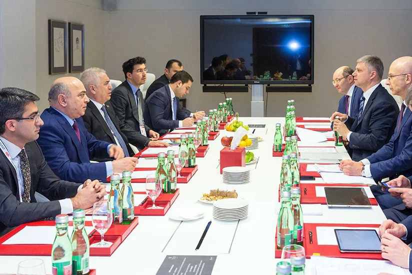 Vyanada Azərbaycan və Rusiya dəmir yolları rəhbərləri arasında görüş keçirilib