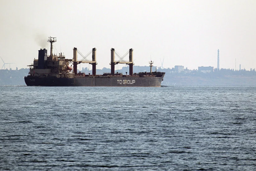 Сухогруз TQ Samsun последним прошел через зерновой коридор в Черном море