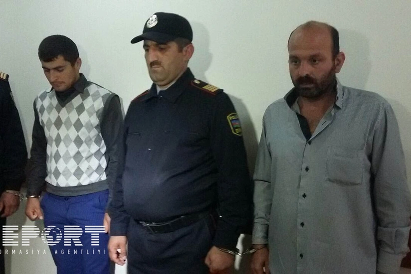 Tərtərdə kabel oğruları tutulub - FOTO