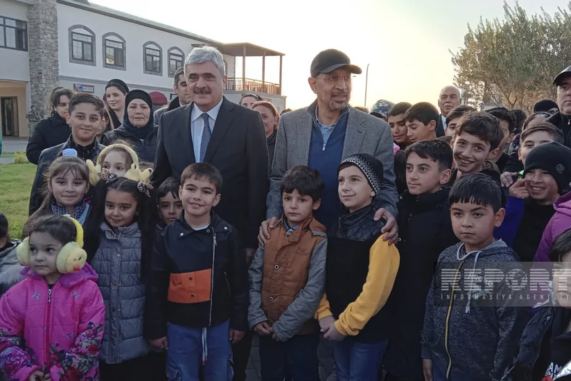 Səudiyyəli nümayəndə heyəti Zəngilanda Ağıllı kənddə olublar
