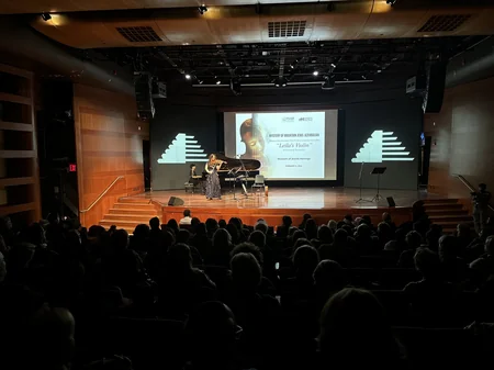 Nyu-Yorkda Leylanın skripkası” filminin təqdimatı keçirilib