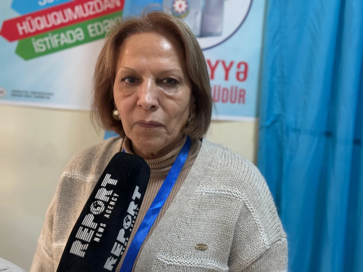 Məntəqə sədri: Vətəndaşlar seçki prosesində aktivlik göstərir