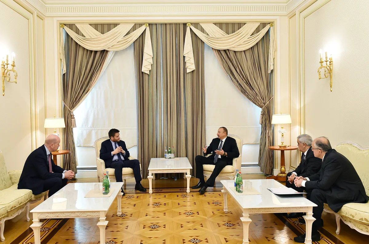 President Ilham Aliyev received BP Chief Operating Officer and Regional President - UPDATED