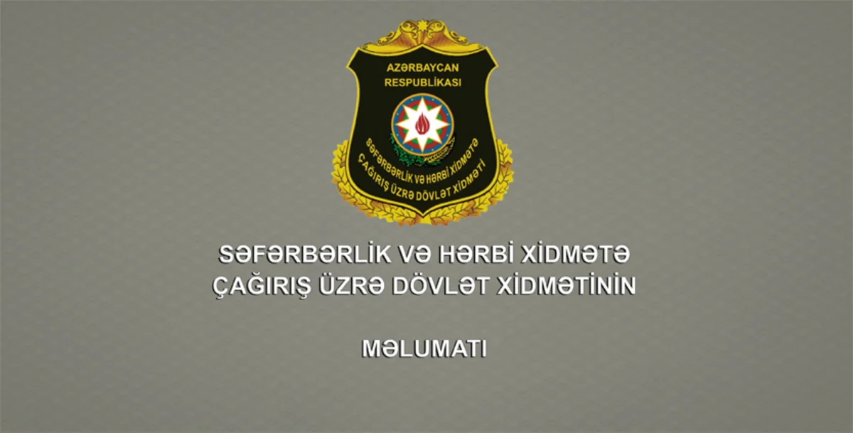Dövlət Xidməti çağırışçılara müraciət edib