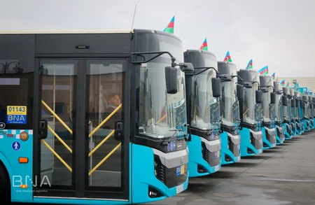 Sabahdan 160 nömrəli marşrut xəttində yeni avtobuslar işləyəcək
