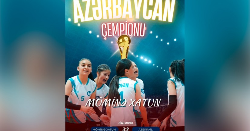Naxçıvanın voleybol komandası ölkə çempionu olub