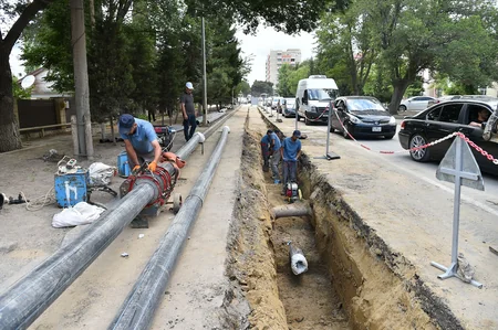 Agentlik: Bakıda yeni su və kanalizasiya layihələri icra olunur