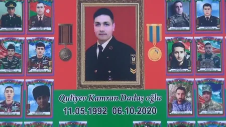 Salyanda şəhid bulağının açılışı olub