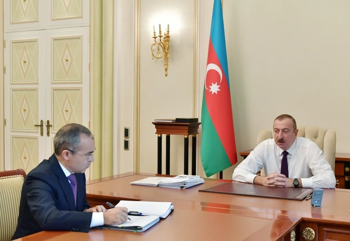 President Ilham Aliyev received Mikayil Jabbarov
