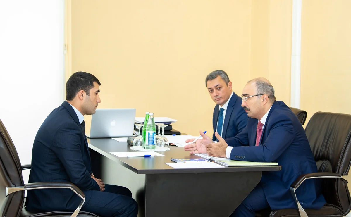 Vergilər nazirinin müavini Ağsuda vətəndaşları qəbul edib