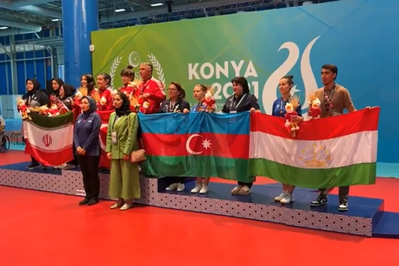 Azerbaijan's para-table tennis team wins medal at Islamic Solidarity Games