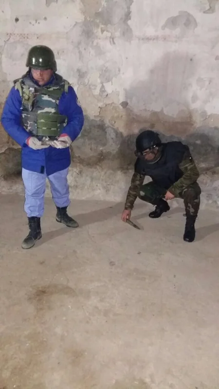 Bakıda 2 ədəd zenit top mərmisi aşkarlanıb