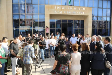 Daha 10 ailə Zəngilanın Ağalı kəndinə yola salınıb