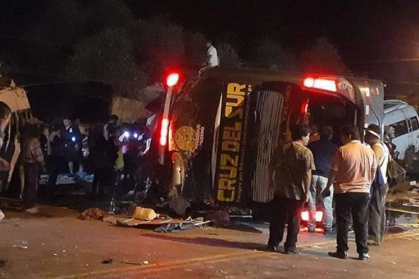 Peruda ağır yol qəzası baş verib, ölənlər və yaralananlar var