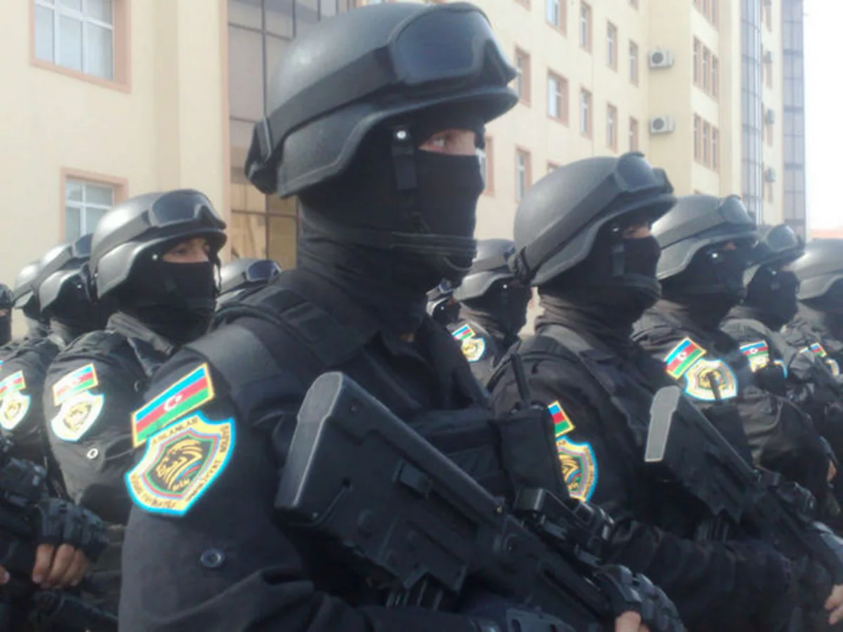 ​Azərbaycan DİN-in xüsusi təyinatlı polis qüvvələri əməliyyat keçirib - VİDEO