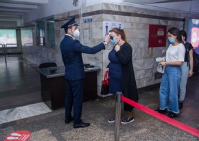 Metrodan istifadə edən sərnişinlərin hərarəti yoxlanılacaq
