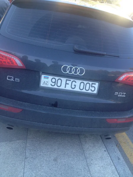 Bakıda iki avtomobil toqquşub - FOTO