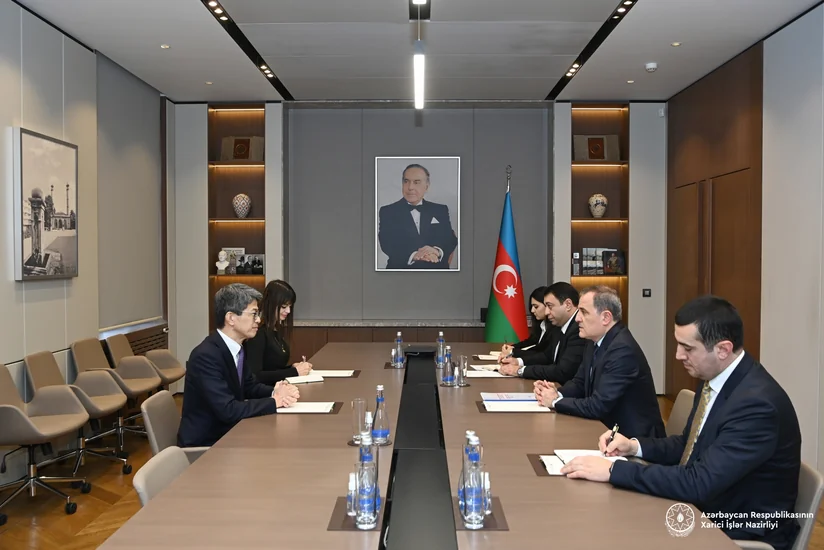 Глава МИД Азербайджана принял посла Японии
