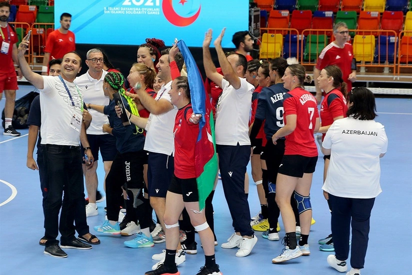 İslamiada: Azərbaycanın qadın həndbol yığması finala yüksəlib