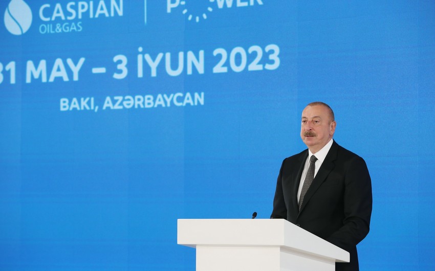 Ilham Aliyev: ‘We are already totally engaged with our strategic partner BP with respect to production of so-called deep gas from the ACG projects’