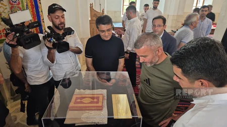 Qarabağ klubunun üzvləri İmarət Kompleksində gedən işlərlə tanış olublar