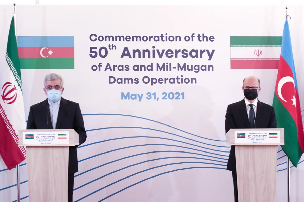 Celebrating 50th anniversary of joint operation of Aras and Mil-Mugan dams