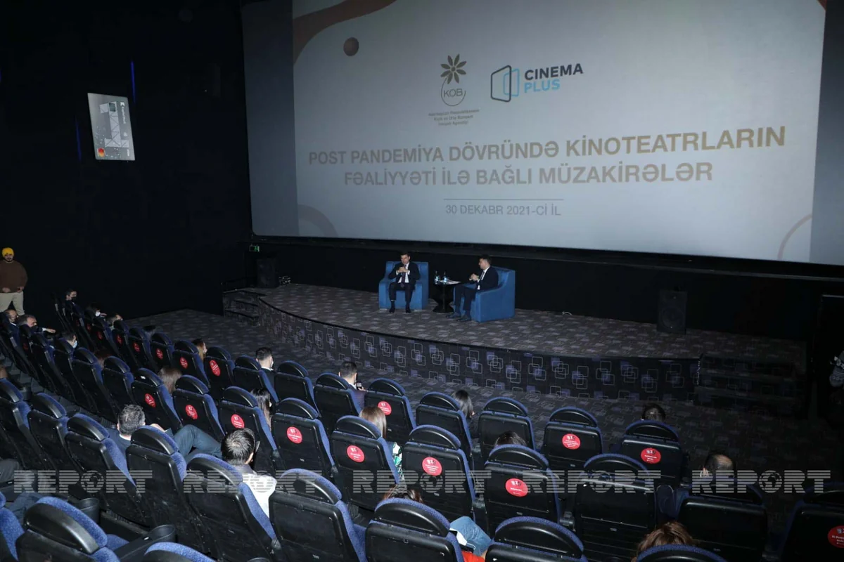 Azərbaycanda kinoteatrların fəaliyyəti müzakirə edilib