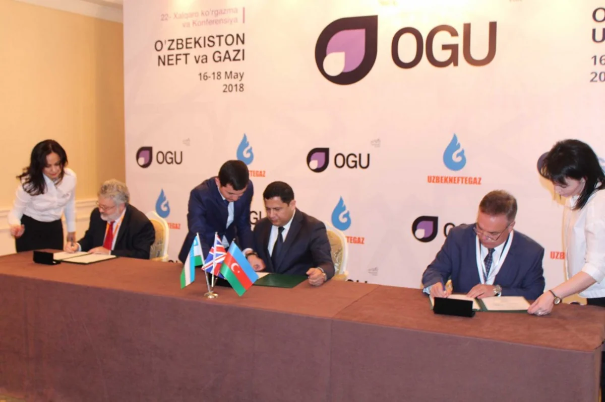 “Özbəkneftqaz”, SOCAR və BP Azərbaijan şirkətləri arasında sənədlər imzalanıb
