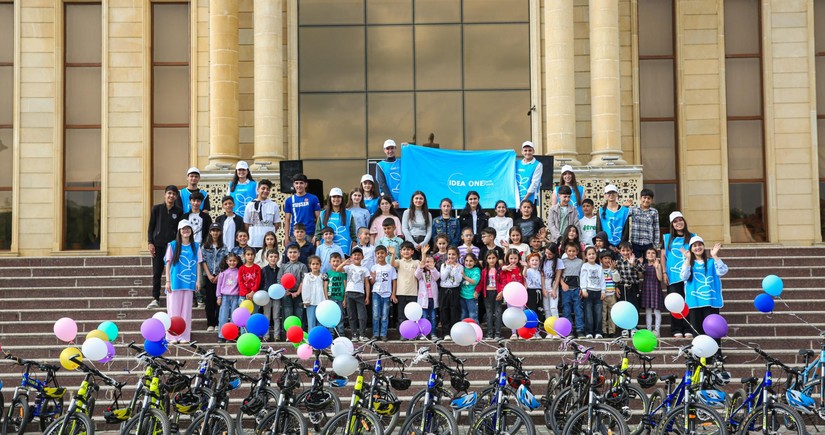 200 bicycles gifted to children across Azerbaijani districts at Leyla Aliyeva's initiative