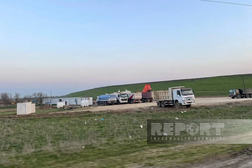 Bolqarçay su anbarı torpaq qatından təmizlənir